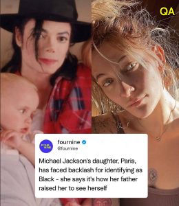 HT20. Paris Jackson is sparking a conversation about racial identity and heritage!
