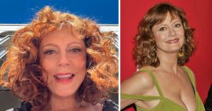 HT20. 79-year-old Susan Sarandon criticized for her clothing